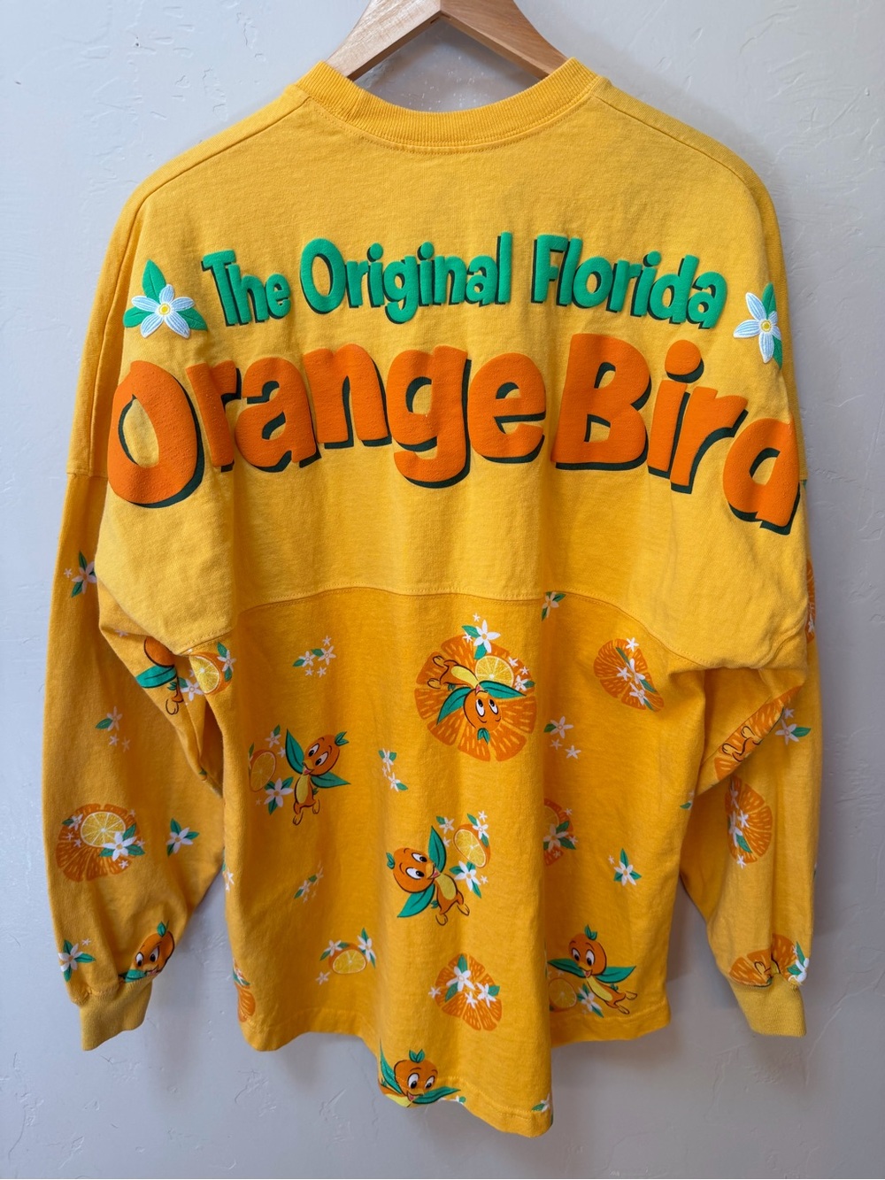 Disney World Parks Original Florida Orange Bird Spirit Jersey Womens Size Small - Picture 3 of 5